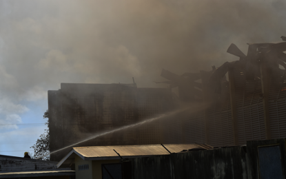 North Ruimveldt fire still being investigated; school’s alumni pledges to help rebuild