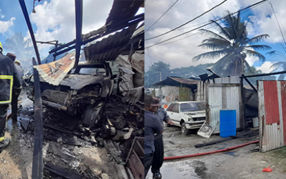 Fire destroys three properties in two separate fires, thirty homeless