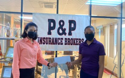 P&P Insurance Brokers on board with Chelsea Edghill