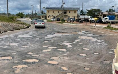 Road work commences in Region 10