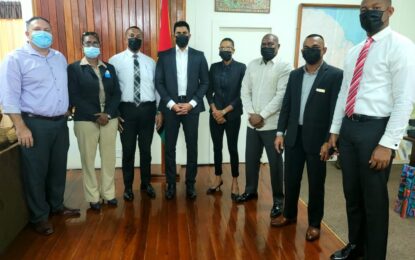 SLBA congratulates new Director of Sport in Guyana