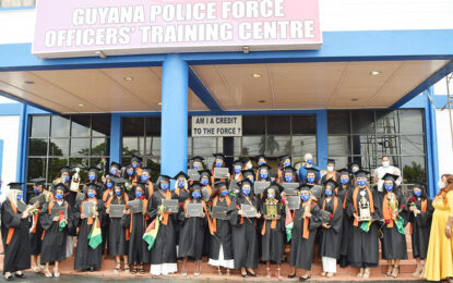 38 Guyanese, Venezuelan students graduate from cosmetology course