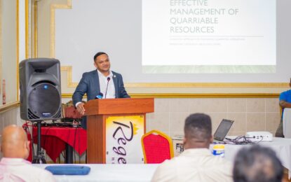 Minister urges locals to ramp up production as oil leads to construction boom