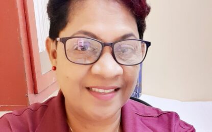 Our Frontline Worker of the Week is…  Nurse Vidya Ketwaroo