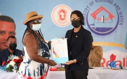 400 Lindeners receive house lots in ‘Dream Realised’ initiative