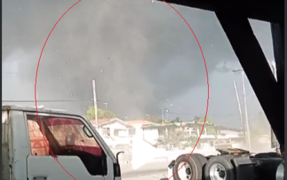 Land spout at Wales collapses house, damage others