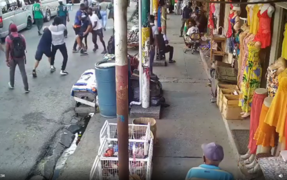 Bandits caught on camera choking, robbing foreigners
