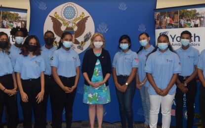 Nine Guyanese Youth chosen for 2021 Youth Ambassadors Programme
