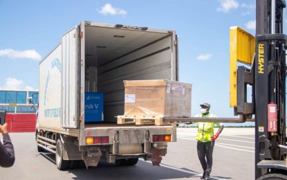 34,000 doses of Johnson and Johnson, 5,000 doses Sputnik V vaccines arrive
