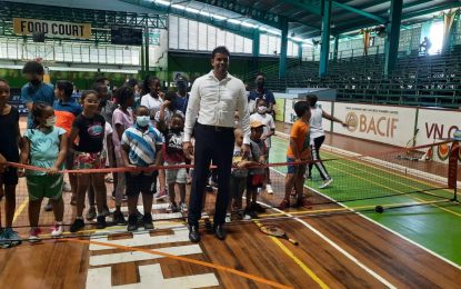 Coach thanks Task Force & Sports Ministry for support