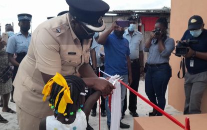 Region 10 Police Division gifts single mother spanking new home