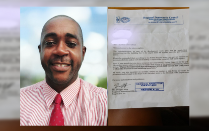 Workers occupying Govt. properties in Linden issued eviction letters