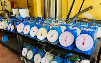 GNBS seizes unapproved dial scales from city markets