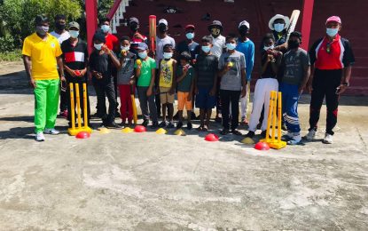 NSC host three-day Cricket Coaching Camp for youths in Wakenaam