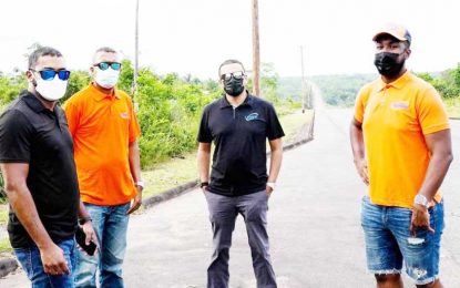 E-Networks building fibre optic cable from G/Town to Linden