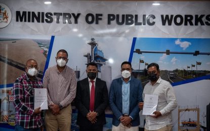 $111M in contracts awarded for rehabilitation of roads in Wakenaam