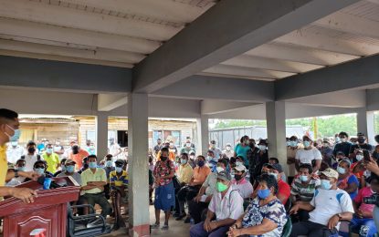 Agri. Minister provides on the spot solutions to Mabaruma farmers, makes giant commitments