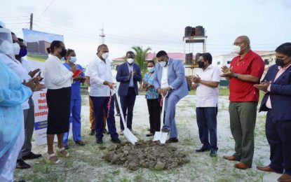 President turns Sod for $2B hospital to be built with Indian loan