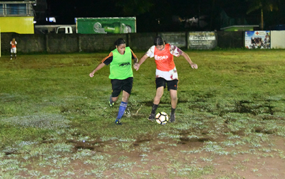 Bartica FA, potential ATC Female players showcased their skills in exhibition match