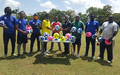 Former junior national and GFA player Kerdell Younge gives back
