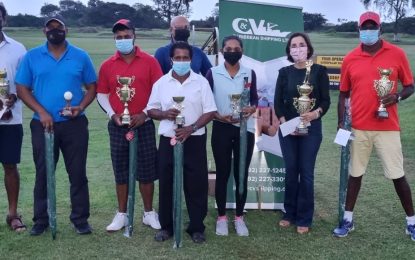 Eureka Giddings emerges winner of C&V Shipping golf tourney and overall points’ winner