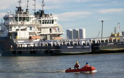 ExxonMobil rents another supply vessel