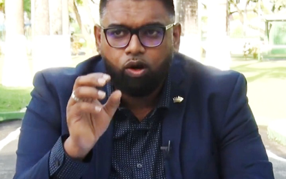 President blames APNU+AFC for lowly wages increase