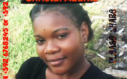 15-year-old Mahaica girl missing