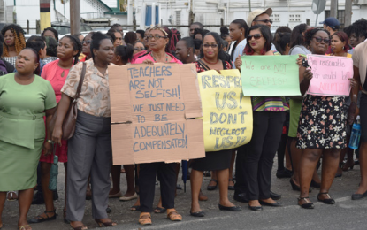 Teachers beg Govt. to make 7% increase tax – free