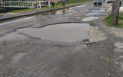 $32 million road works at Tuschen crumbles 8 months after completion