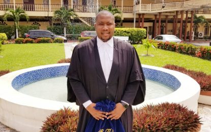 Son fulfills father’s dying wish of becoming lawyer