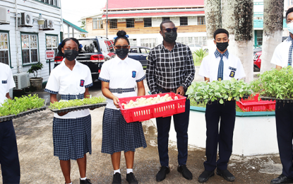 North Georgetown Secondary students get help for Agri Science SBA