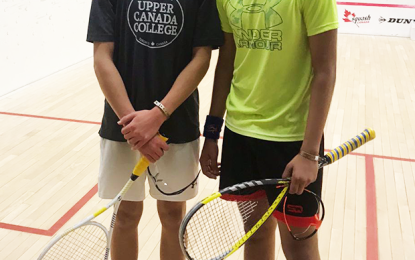 Ince-Carvalhal, Baksh gain valuable experience in Canada Open