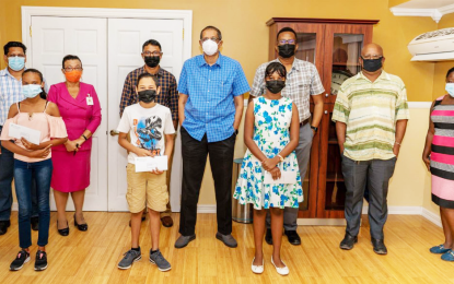 Sterling Products Ltd rewards students who scored well at NGSA