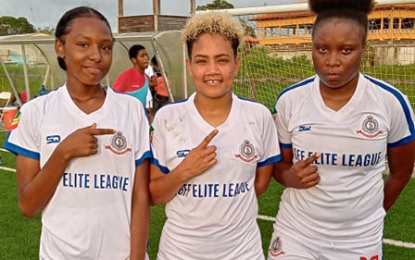 Eastman Hat-trick sends Police through to final four in Women’s Super 16 football