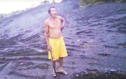 Chinese company begins removal of manganese from around farmer’s house