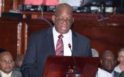Breaking News: Fmr. Finance Minister Winston Jordan arrested.