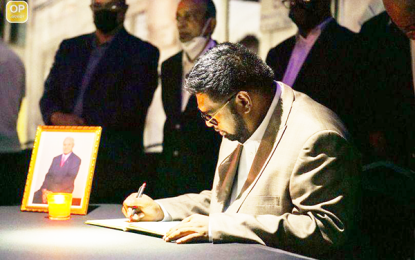 PSC opens book of condolence for Yesu Persaud