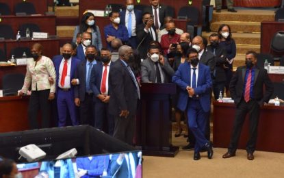 Government, Opposition squabble over House ruckus