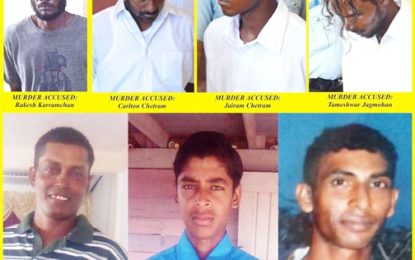 Four pleads not guilty to killing Berbice trio in 2016