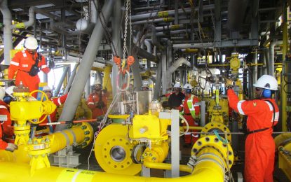 Guyanese workers complain of being fed leftovers, mistreated on oil ship