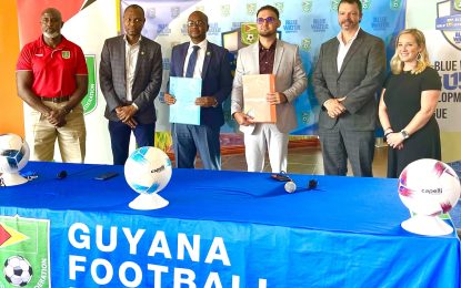 GFF & Blue Waters sign MOU for National under-15 girls’ league