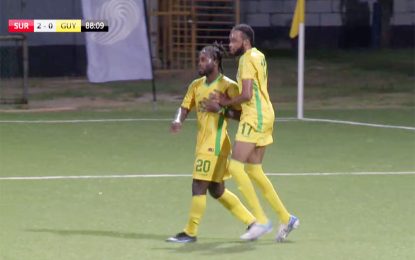 Guyana lose 2-1 to Suriname in friendly