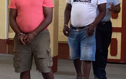 Duo caught with $6.5M worth of cocaine remanded to prison