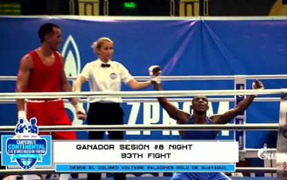 Amsterdam is the first Guyanese Amateur Boxer to earn money for a Medal
