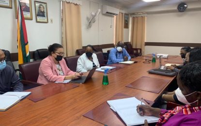 CXC team in Guyana conducting stakeholder engagement sessions