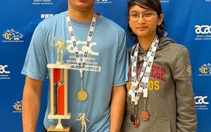 Priyanna Ramdhani win Bronze in Women’s Doubles