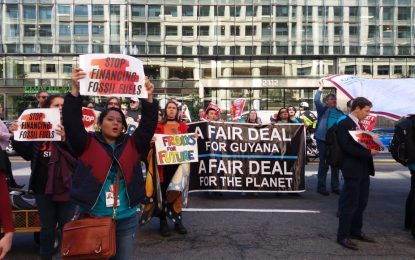 Civil society group urges citizens to sign petition to halt ExxonMobil’s 4-billion tonne carbon bomb in Stabroek Block