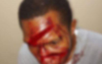 Sleeping guard reportedly awakened by cutlass