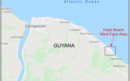 EPA greenlights US$35M wind project at Hope Beach